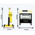 High efficiency energy saving ip65 50w 100watt integrated all in one solar led flood light